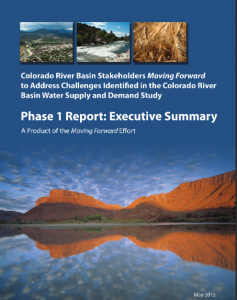 Collaborative Moving Forward Report Addressing Future Colorado River Basin Water Supply and Demand Challenges 